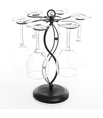 Stainless Steel Wine Decanter Drying Stand Rack With Rubber Coated Top For Large Wine Decanters I.301647615