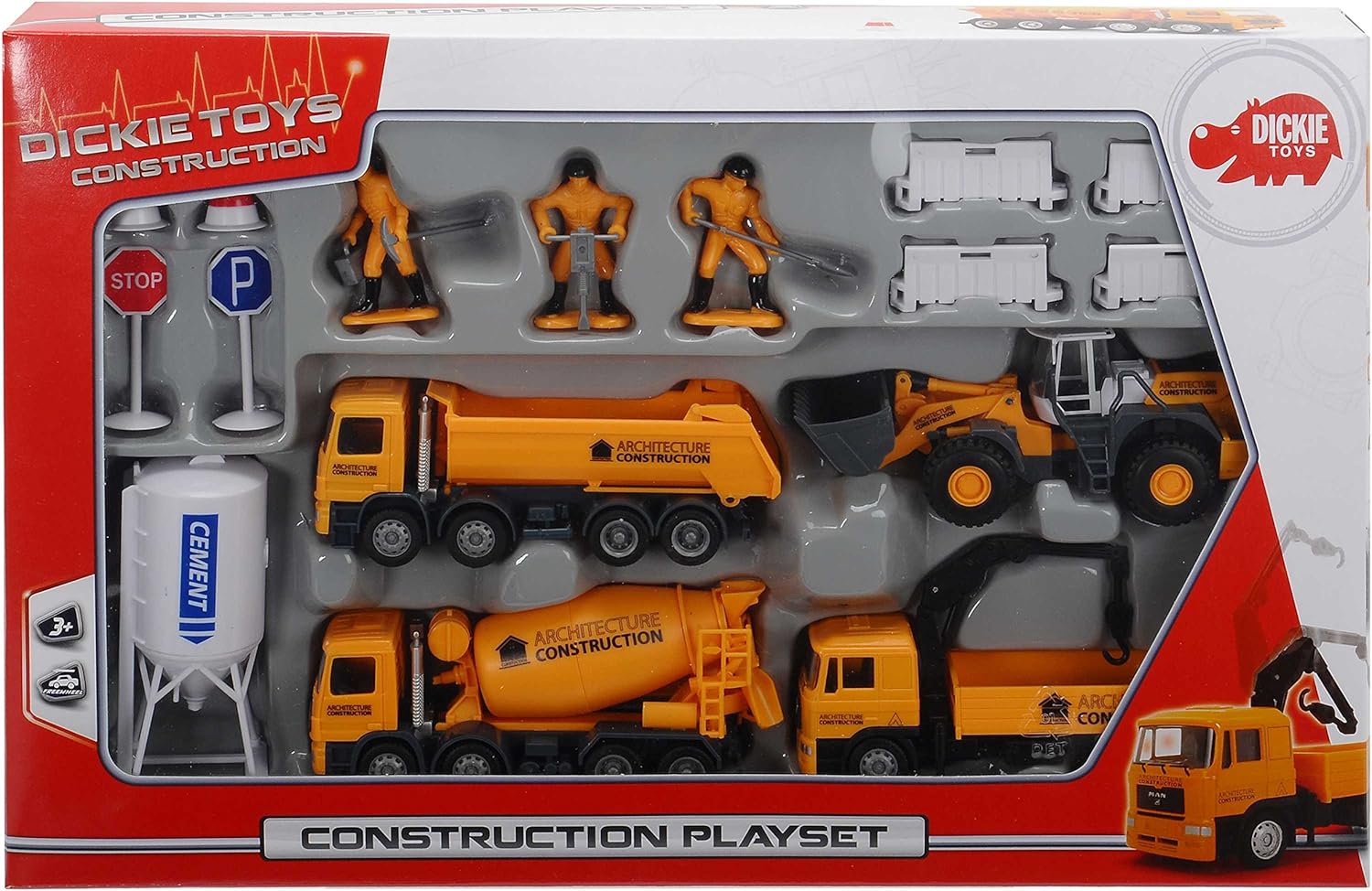 dickie toys construction playset