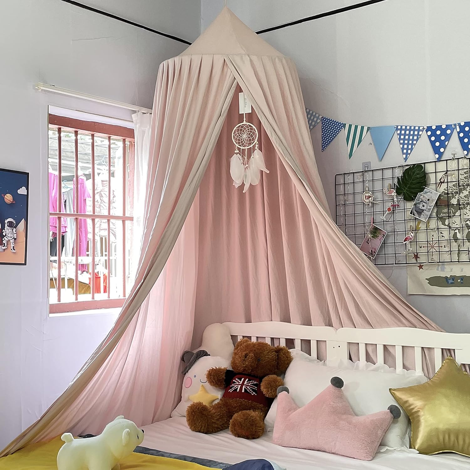 Princess Tent For Kids Room Baby Canopy Mosquito Net Crib Bed Kids