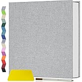 Popotop Photo Album Self Adhesive Scrapbook Album for 4x6 5x7 8x10 Pictures DIY Photo Book as Scrapbooking Supplies Kits, Birthday Gifts for Women Mom Wedding Baby Family Travel