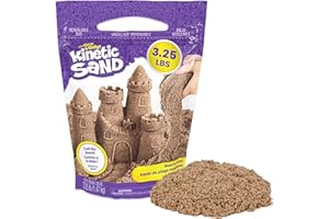 Kinetic Sand, The Original Moldable Play Sand, 3.25lbs Beach Sand, Sensory Toys for Kids Ages 3 and up (�鶹�� Exclusive)