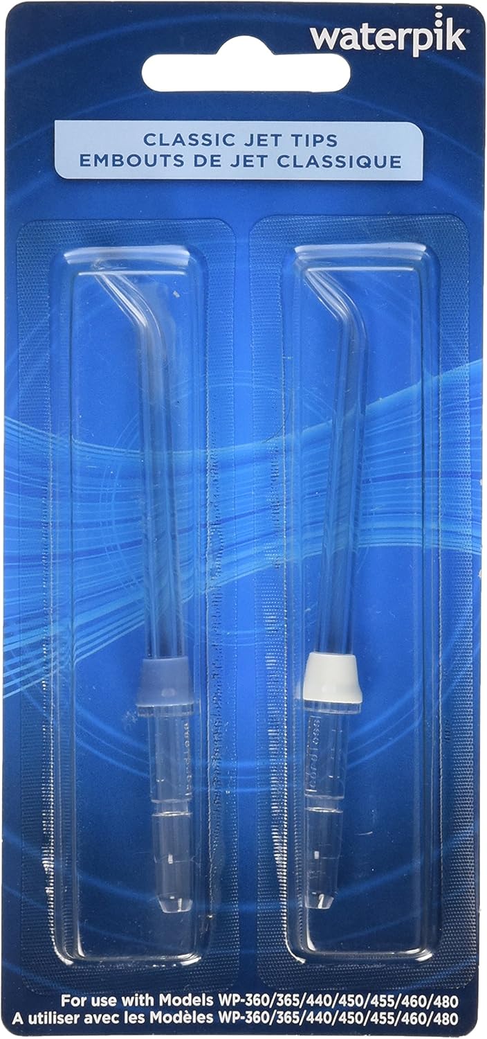 Waterpik Dental Water Jet Replacement High Pressure Jet Tips (colors