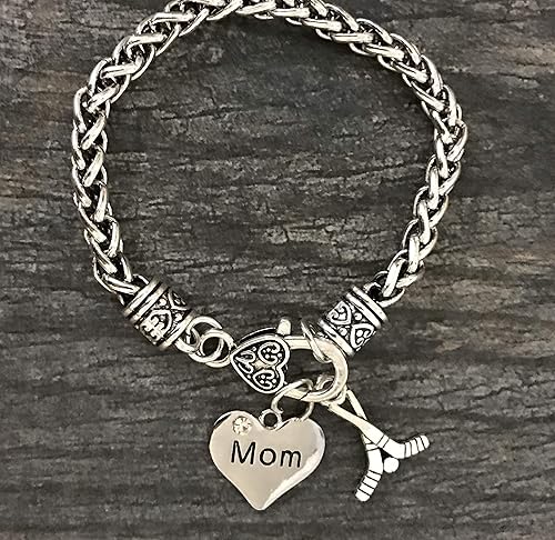 hockey mom bracelet