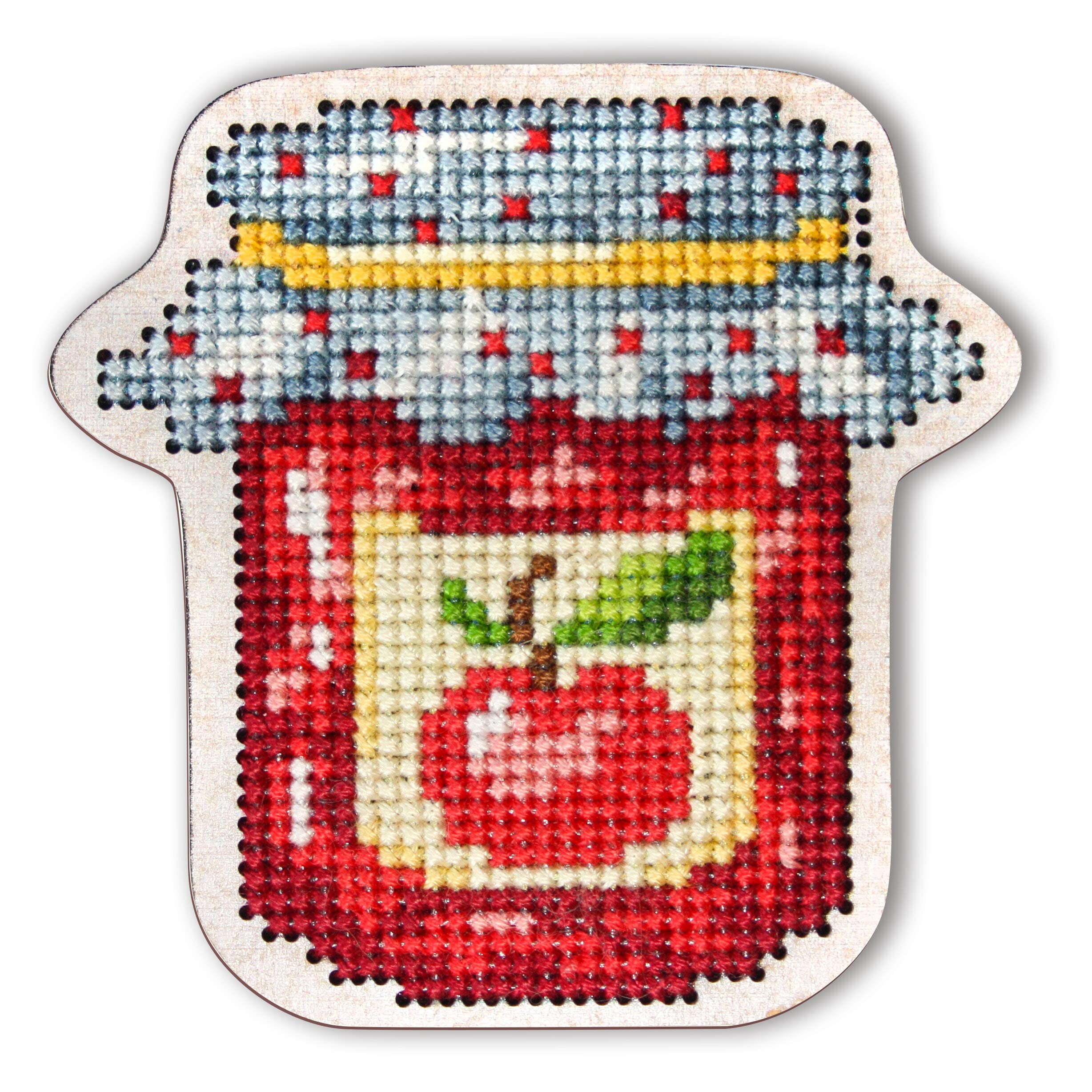 RTO BALTIC OU Cross Stitch KIT Apple JAR, Cotton, One Size