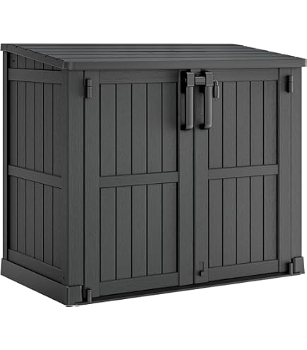 Amazon.com: YITAHOME Large Outdoor Horizontal Storage Shed, 47 cu