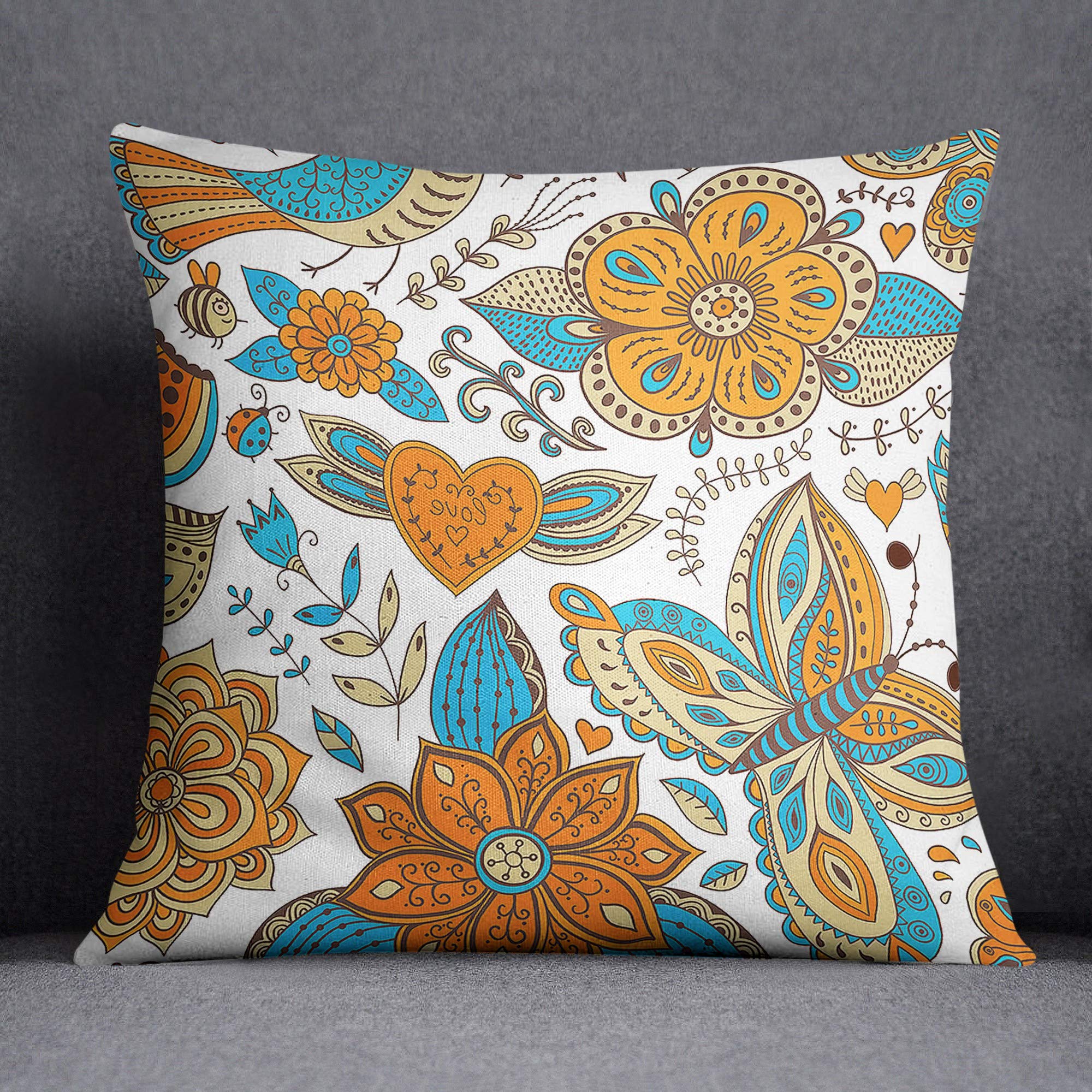 Bonamaison Decorative Cushion Cover, Multi, 45x45