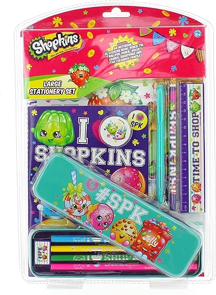shopkins stationery set