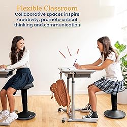 ECR4Kids Sitwell Wobble Stool with