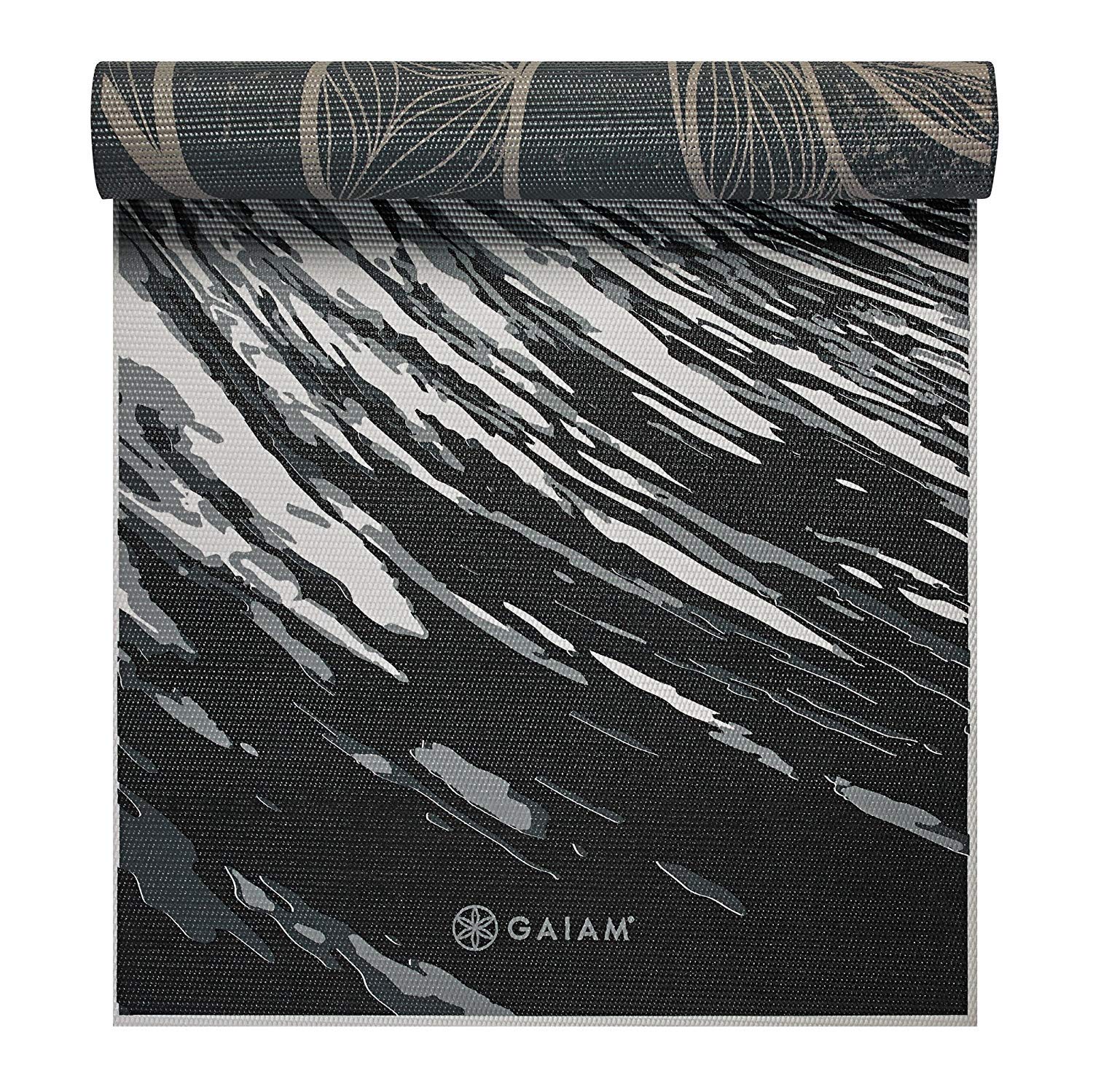 Gaiam Yoga Mat Premium Print Reversible Extra Thick Non Slip Exercise & Fitness Mat for All Types of Yoga, Pilates & Floor Workouts, Zara Rogue, 68 Inch L x 24 W x 6mm Thick - Image 5