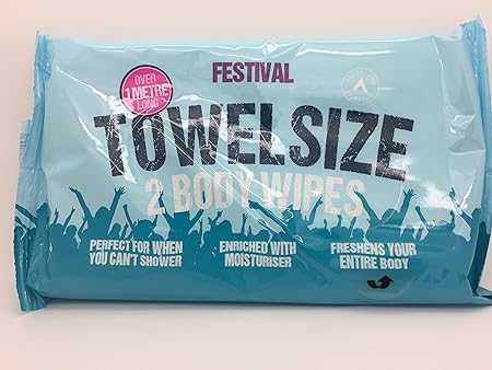 Swan household ?? - XXL Pre Moistened Shower Towel Large Body Size Wet ...