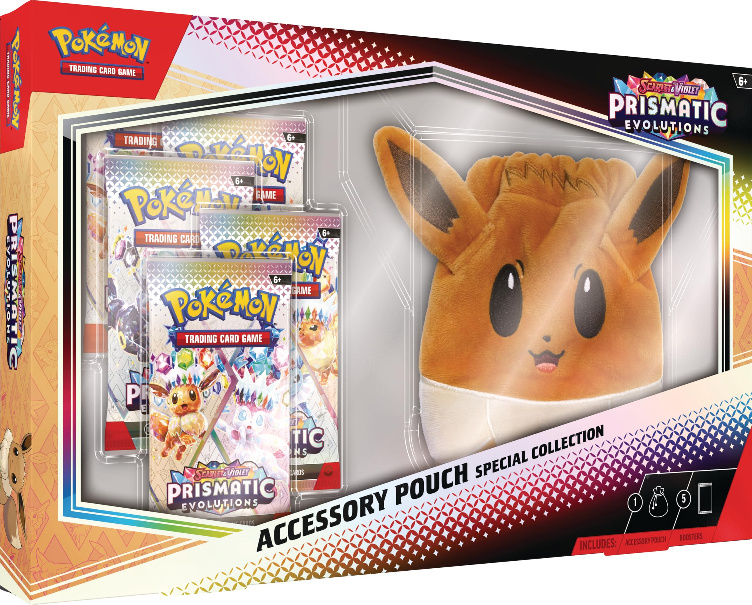 Photo 1 of **FACTORY SEALED** Pokemon TCG: Scarlet & Violet—Prismatic Evolutions Accessory Pouch Special Collection