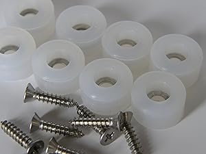 Rubber Bumper Feet 1/2