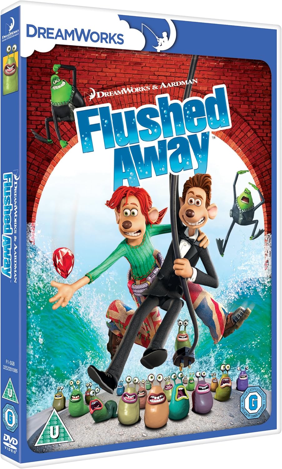 Flushed Away [DVD] Amazon.co.uk David Bowers, Sam Fell, Cecil Kramer