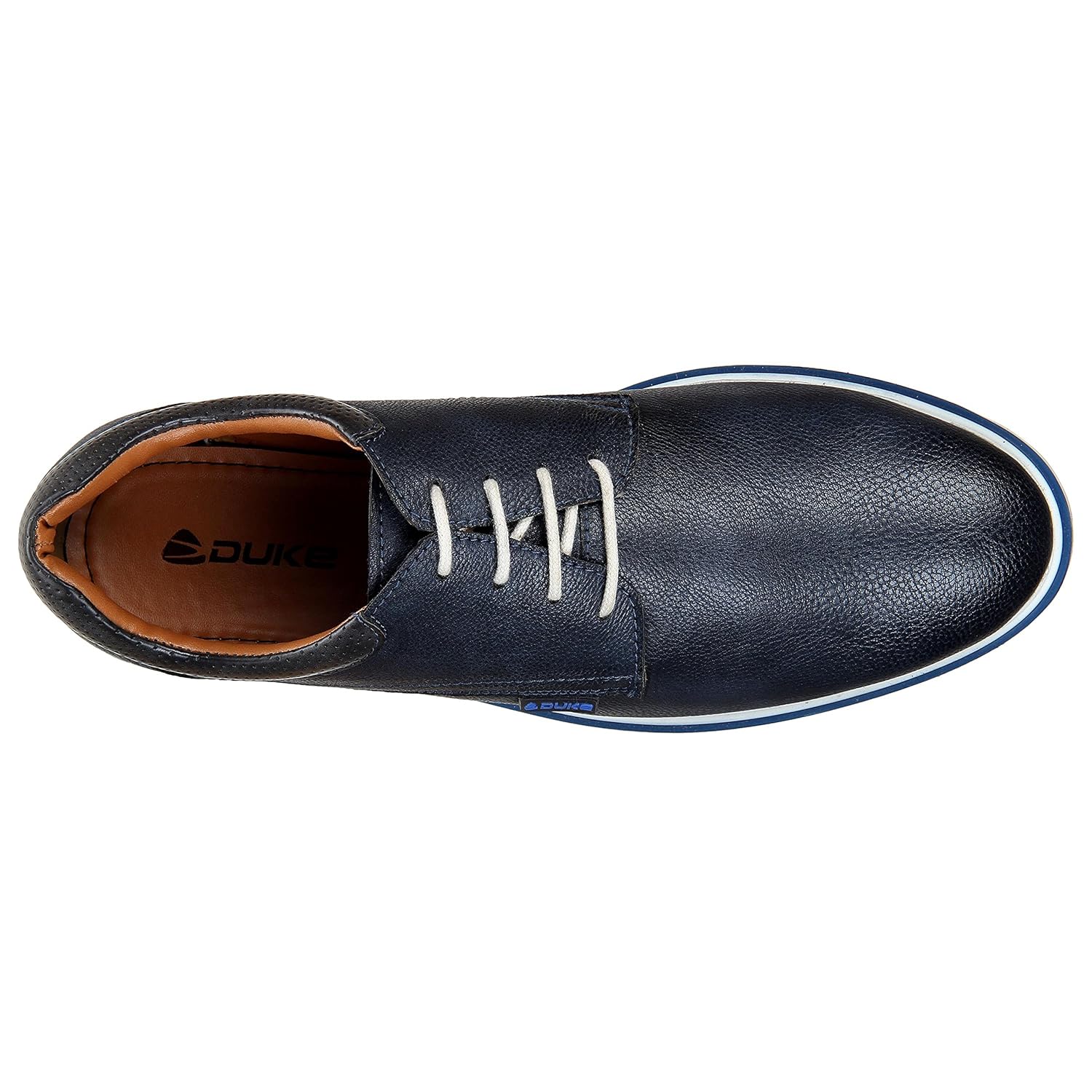 duke mens navy casual shoes