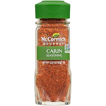 Amazon Com Mccormick Gourmet Cajun Seasoning 2 25 Oz Prime Pantry