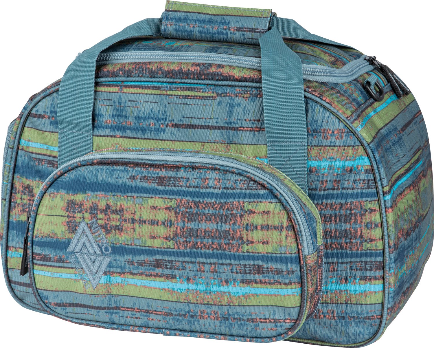 Nitro Sporttasche Duffle Bag XS, Schulsporttasche, Reisetasche, Weekender, Fitnesstasche, 40 x 23 x 23 cm, 35 L, 1131-878019_ Frequency Blue