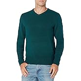 Amazon Essentials Men's Long-Sleeve Soft Touch V-Neck Sweater