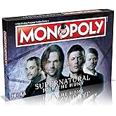 Winning Moves Supernatural Monopoly Board Game, Join The Winchester Brothers Sam and Dean, Advance to Vampire and Werewolf and Trade Your Way to Success, for Ages 16 and up