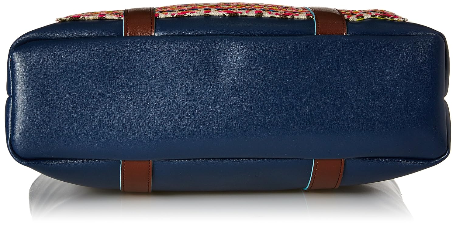 kanvas katha women's tote bag (multicolor) ()