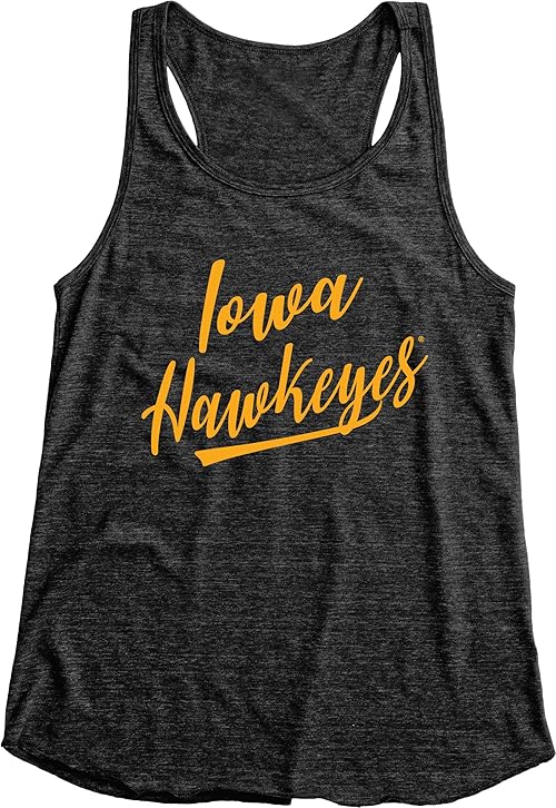Blue 84 Women's Standard NCAA Officially Licensed Tank Top Tri-Blend Signature, Team Color