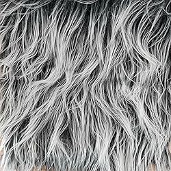 Shaggy Plush Faux Fur Fabric Precut Strips Fluffy