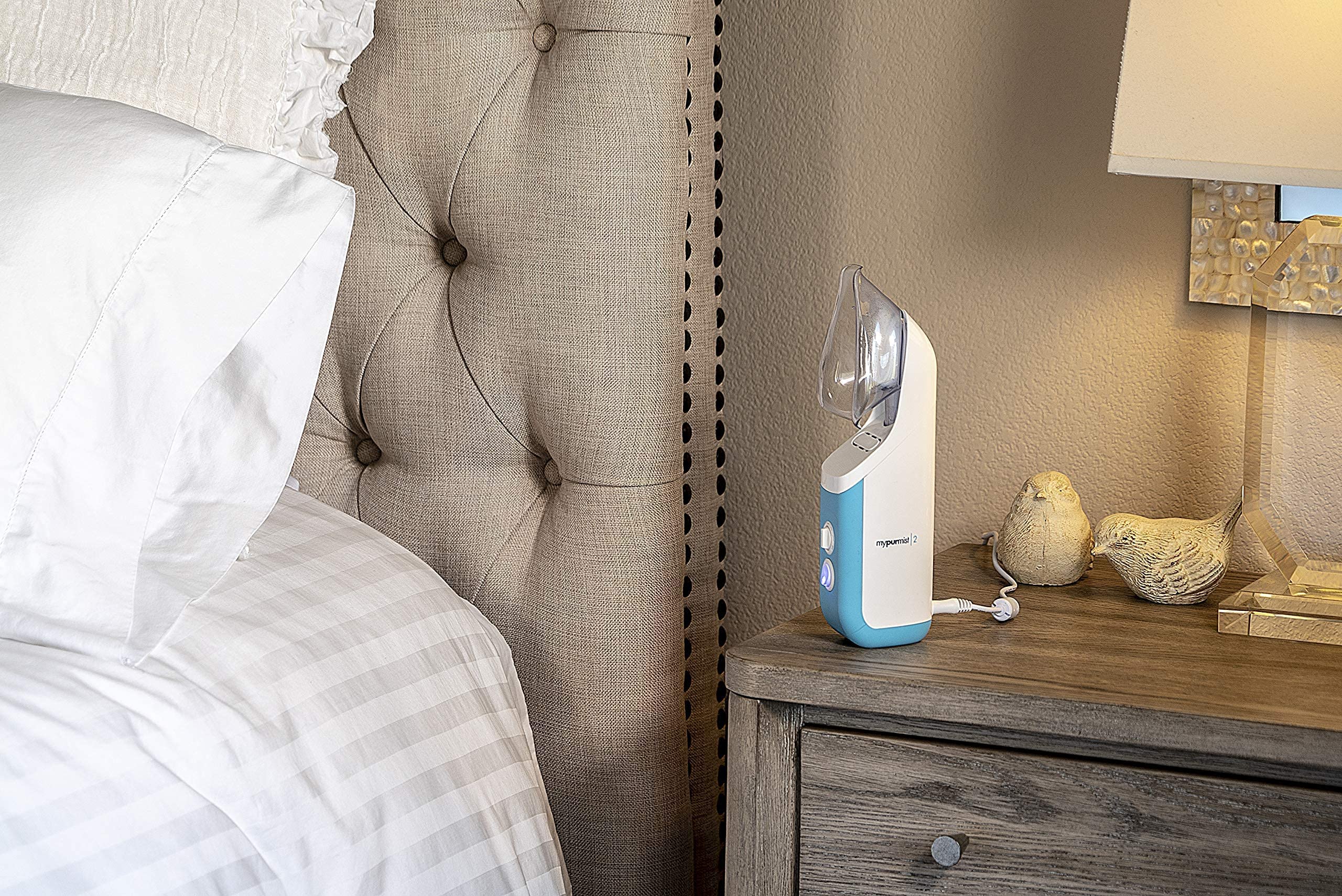 Mypurmist 2 Ultrapure Personal Handheld Steam Inhaler, Vaporizer and Humidifier (Plug-in)