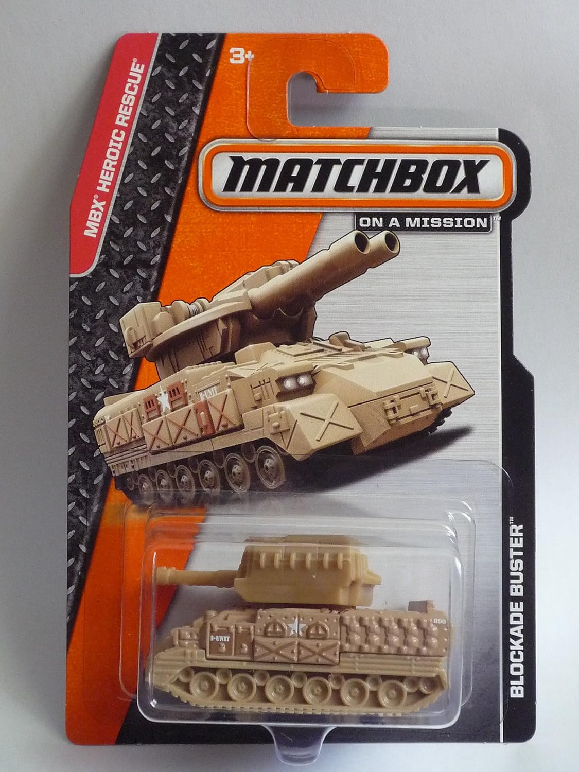 Buy MATCHBOX TAN BLOCKADE BUSTER MILITARY ARMY TANK DIECAST Online at