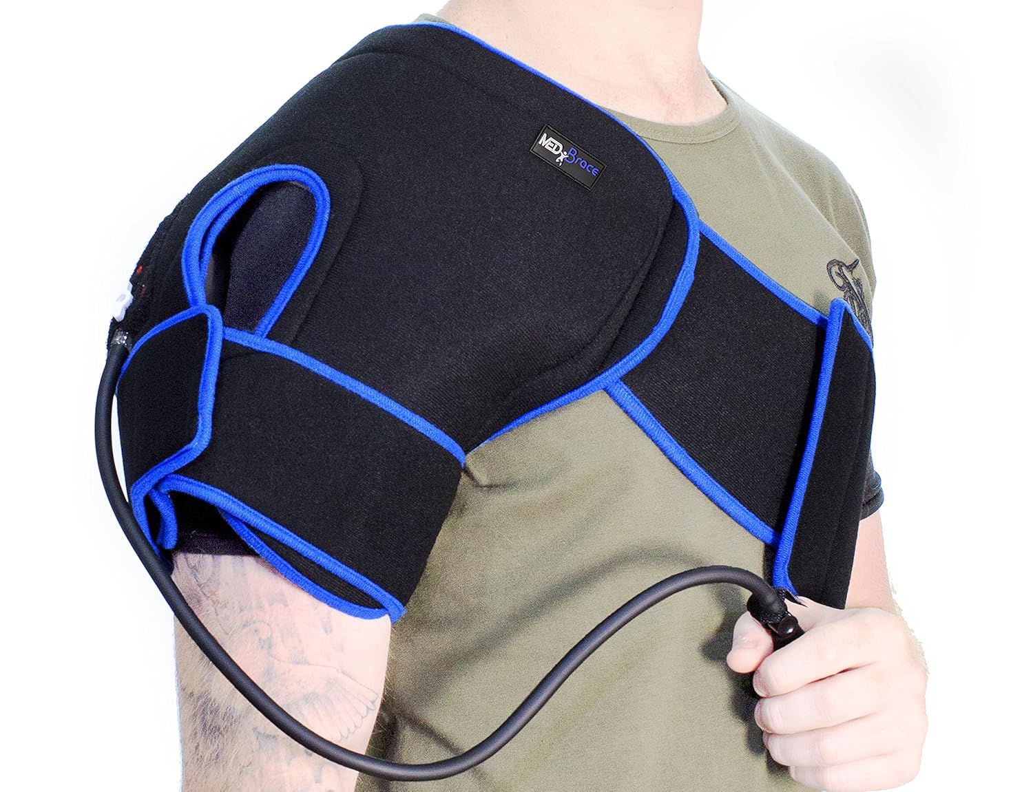 Shoulder Ice Gel Pack Cryotherapy Injury Cuff – MEDiBrace Superior Cold ...