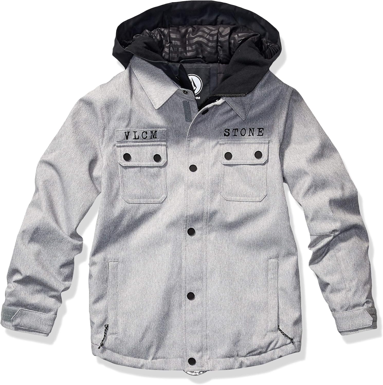Volcom Boys' Big Neolithic Insulated 2 Layer Shell Snow Jacket: Clothing