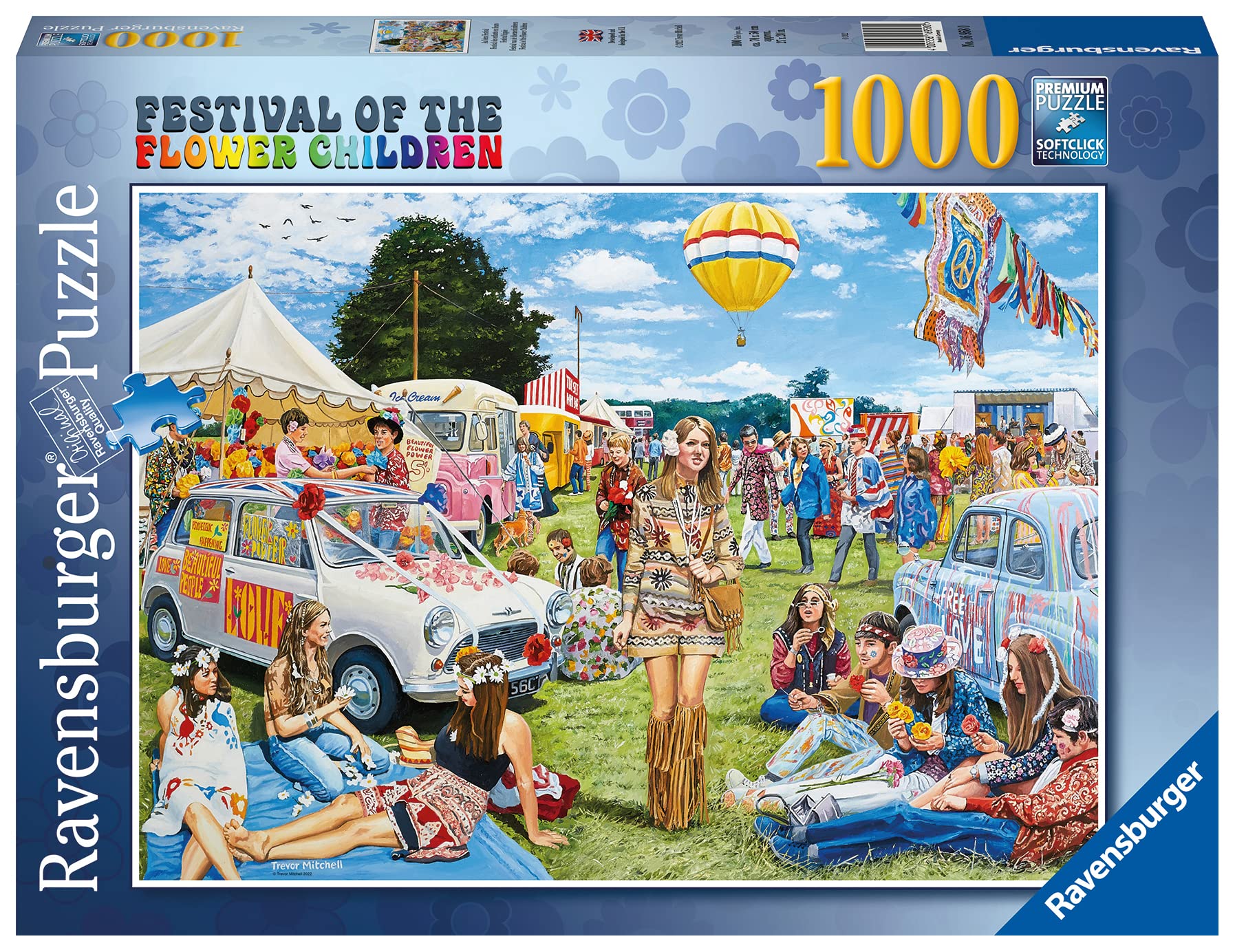 Ravensburger Festival of The Flower Children 1000 Piece Jigsaw Puzzle for Adults & Kids Age 12 Years Up
