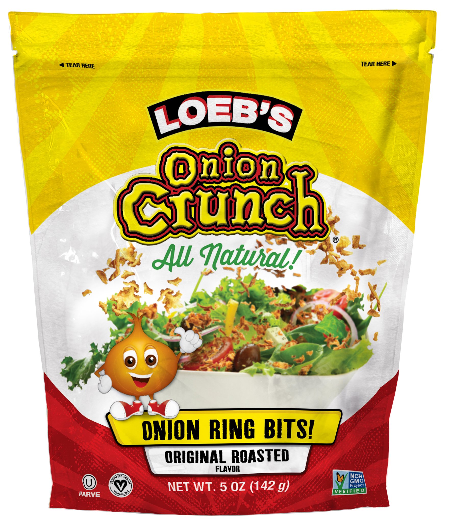 LOEB'S Shaker Bottles, Onion Crunch, 5 Ounce Onion