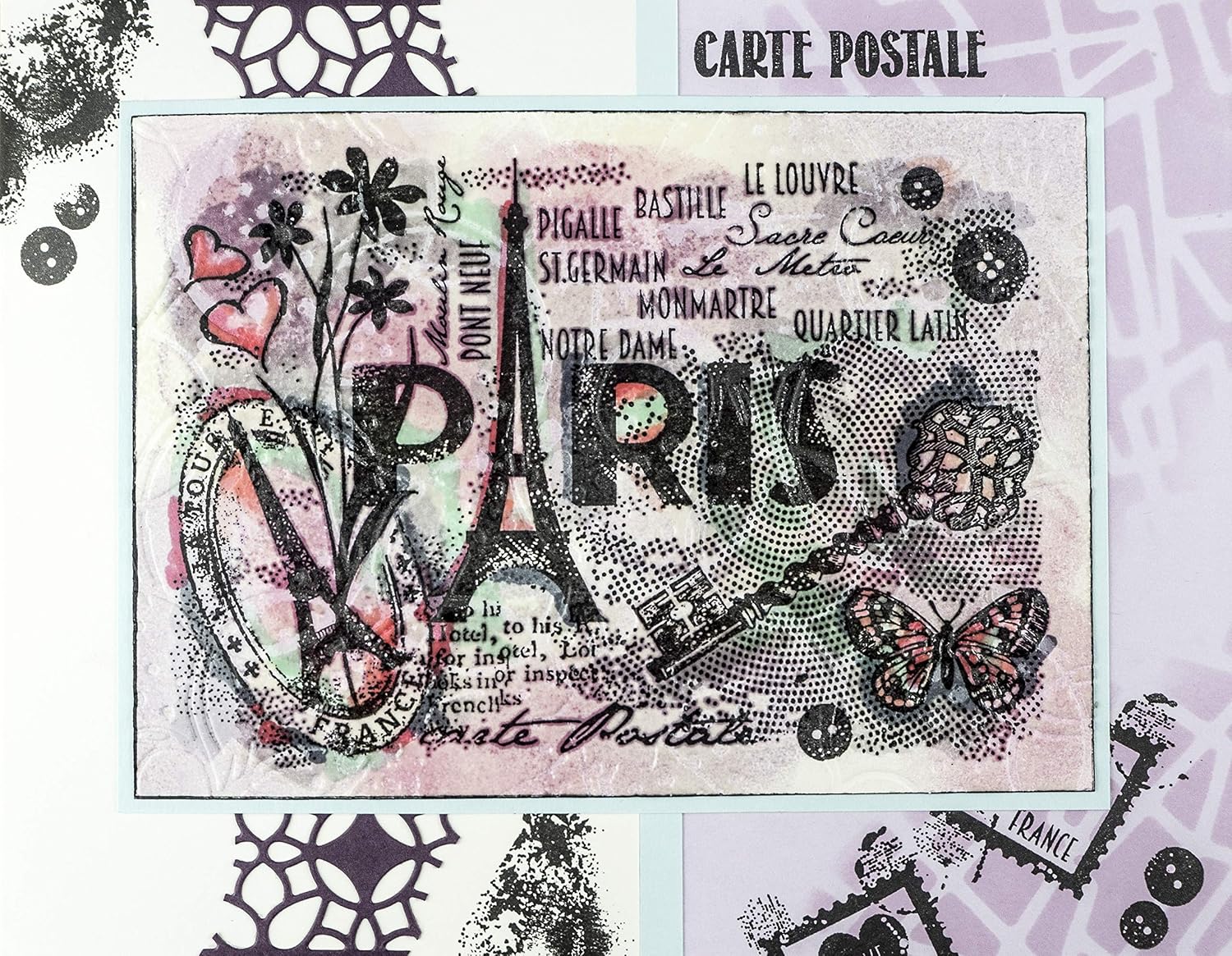 Woodware Clear Magic by Francoise Read - Paris Postcard, 10.0 x 13.5 cm - Image 3