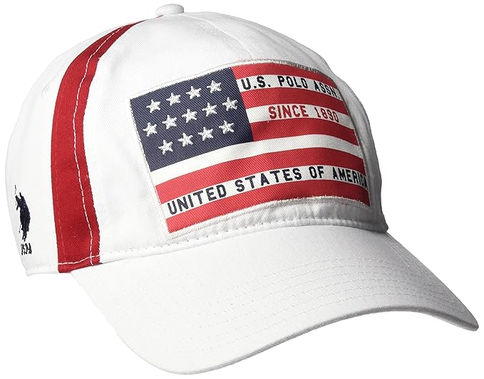 white curved brim hat