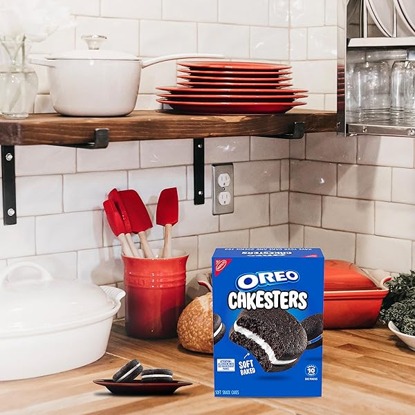 OREO CAKESTERS SOFT SNACK CAKES, 5 – 2.02 OZ SNACK PACKS