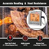 ThermoPro TP16S Digital Meat Thermometer with Timer Backlight 6.5" Probe view 2