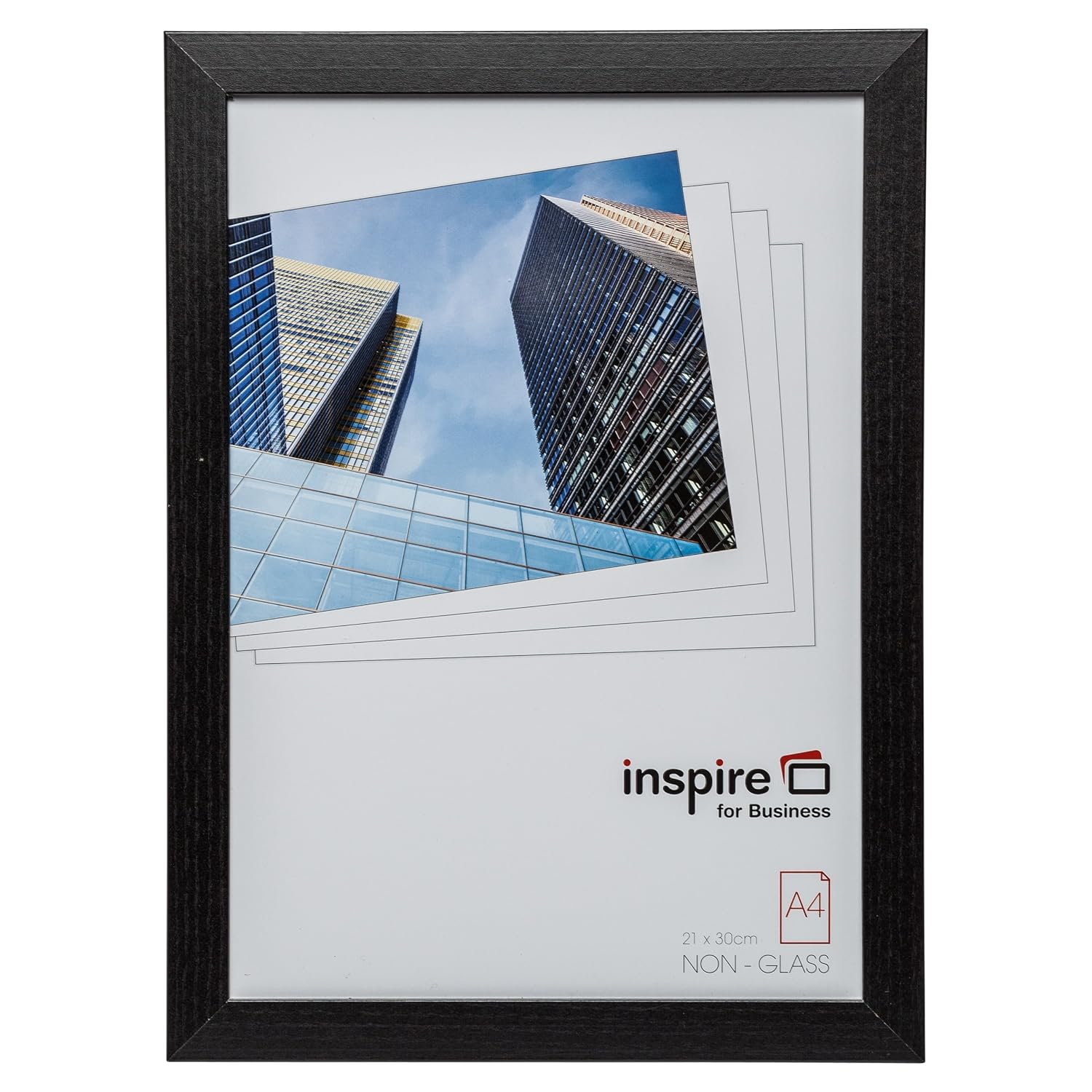 OXFA4NG Oxford Quality Black Wood A4 (21x30cm) Certificate Photo Poster