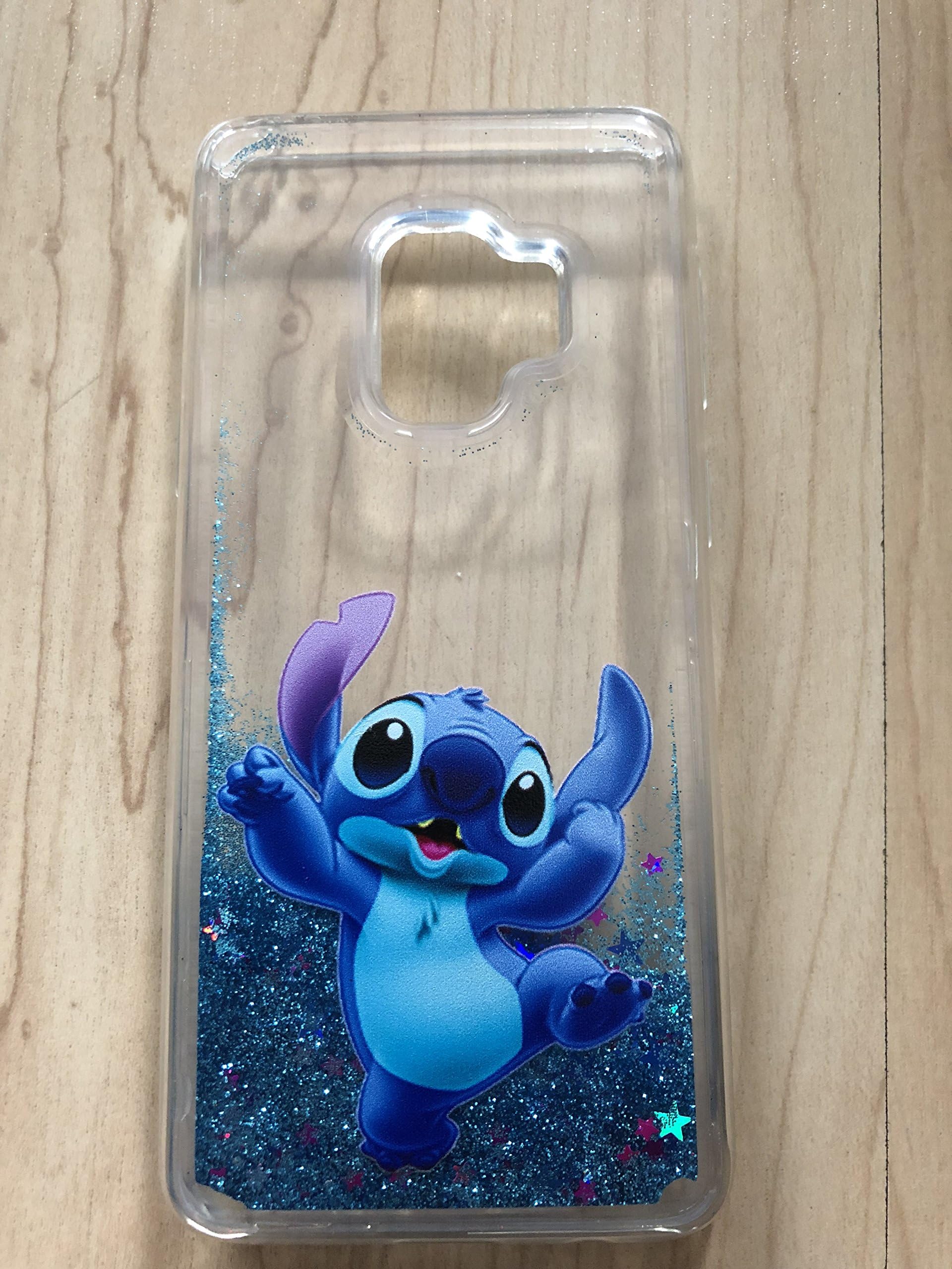 Galaxy S9 Case, Stitch Sparkle Liquid Glitter Quicksand Case For Samsung Galaxy S9 Ship From NY# 3