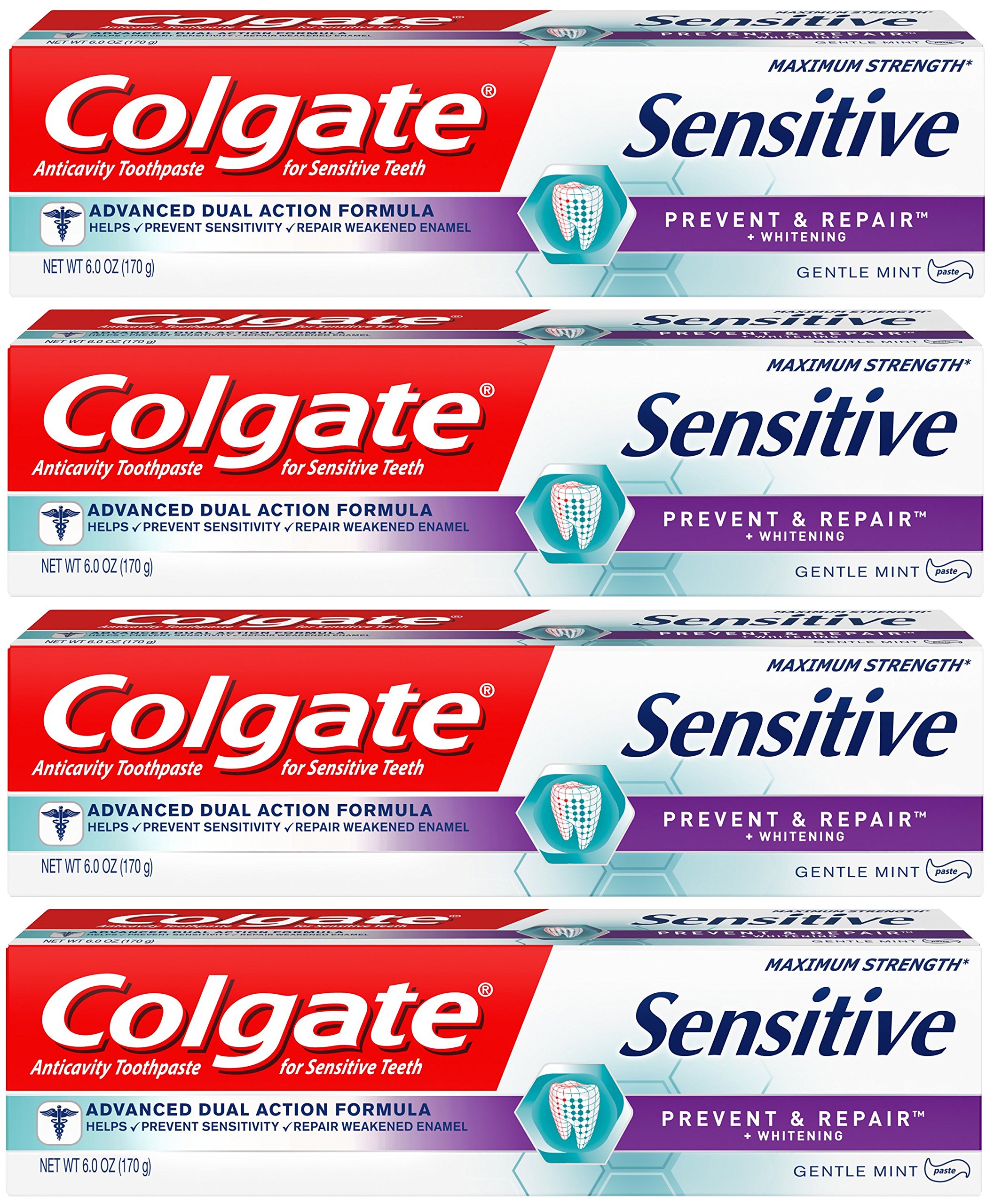 Photo 1 of 1 PC Colgate Sensitive Prevent and Repair With Witening Sensitive Toothpaste, 6 oz 1 PACK ONLY