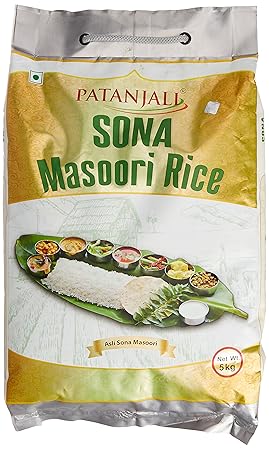 Patanjali Sona Masoori Rice, 5kg