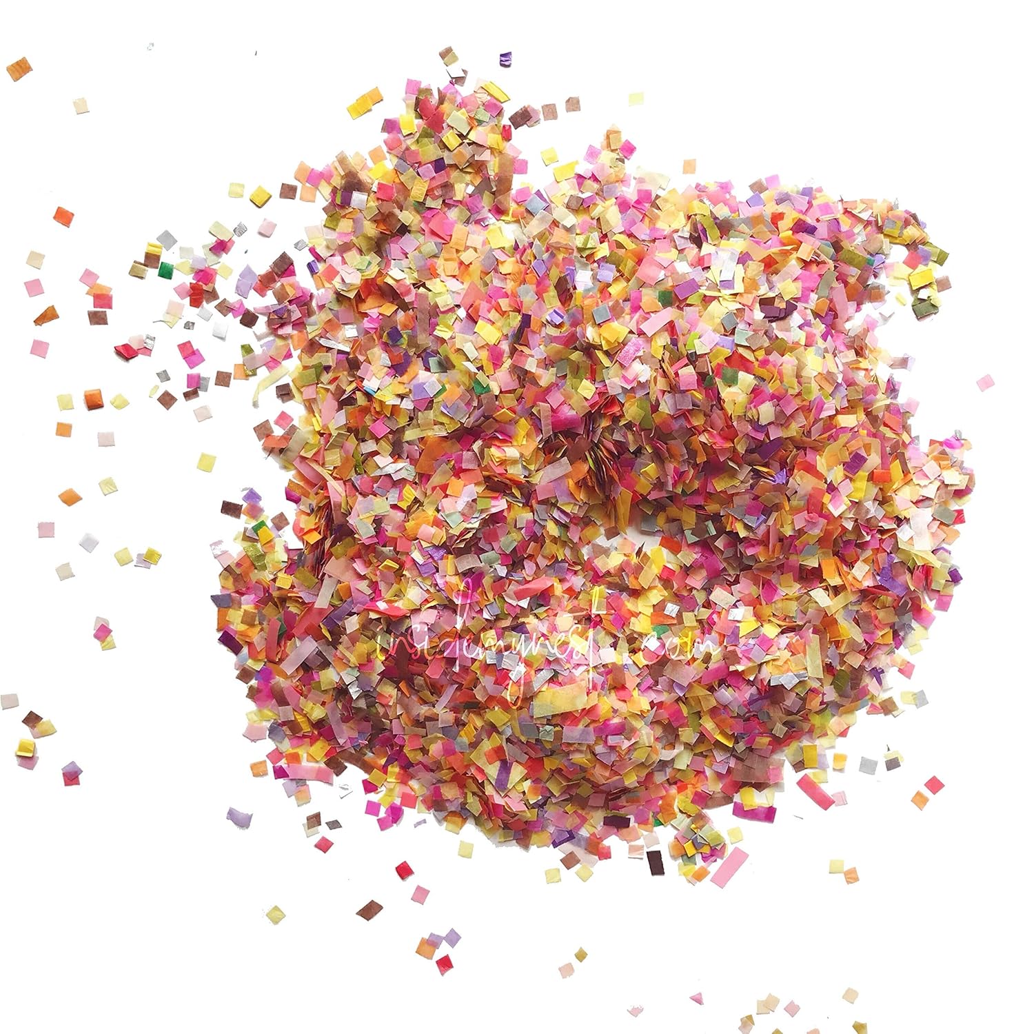 Sunflower Silver Confetti Biodegradable Wedding Party Decor (50g