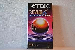 Tdk Video Tape T120 2 - 4 - 6 Hr. Peggable