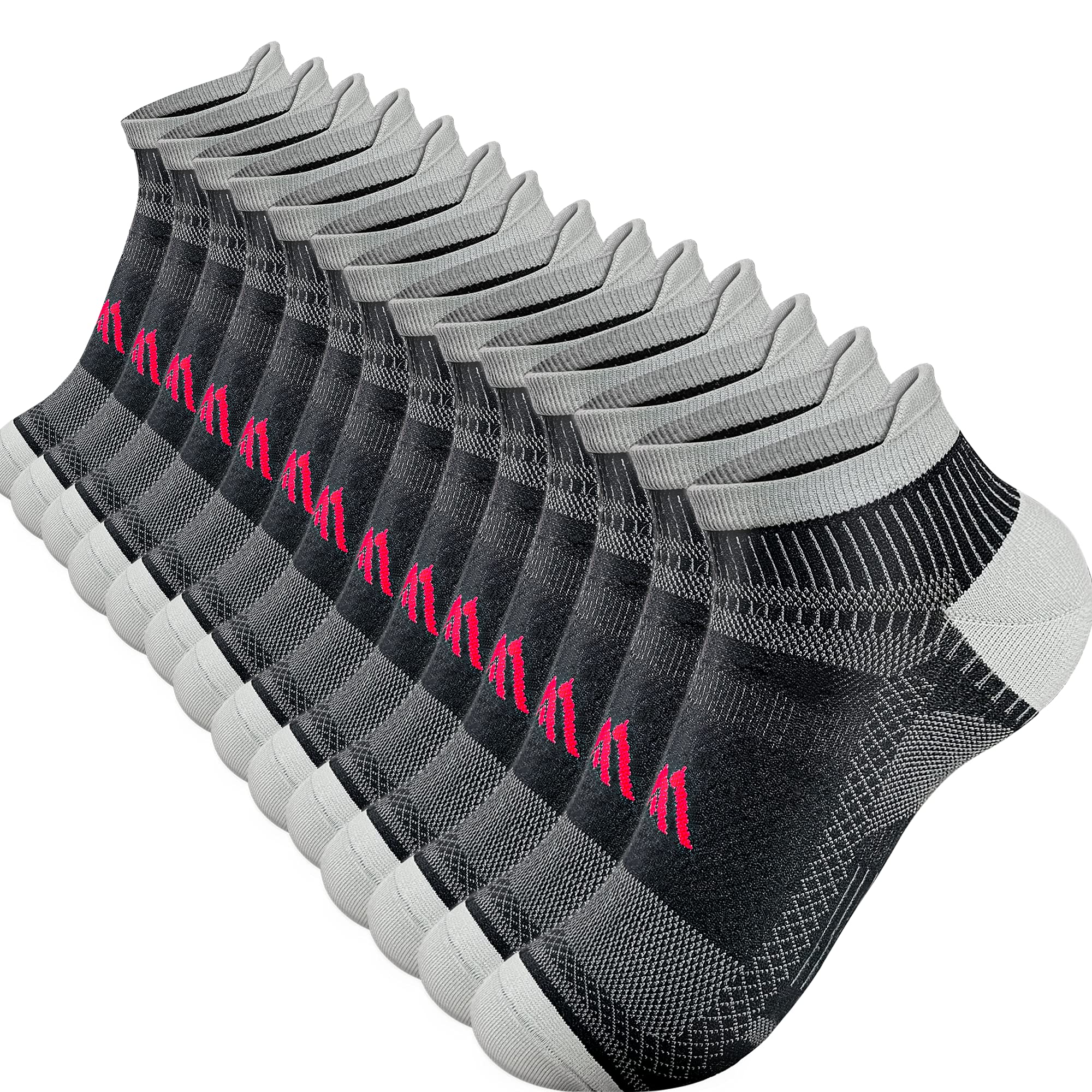 Copper Compression Socks for Men & Women Circulation- Plantar Fasciitis Socks Support for Athletic Running Cycling