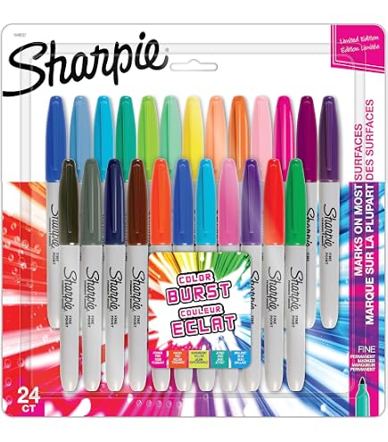Fine Point Permanent Markers Shuttle Art Permanent Markers - 30 Pack ...