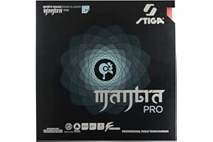 Stiga Mantra Pro Table Tennis Rubber | Professional Table Tennis Sheet for Maximum Full Stroke Control & Speed - Made in Japan