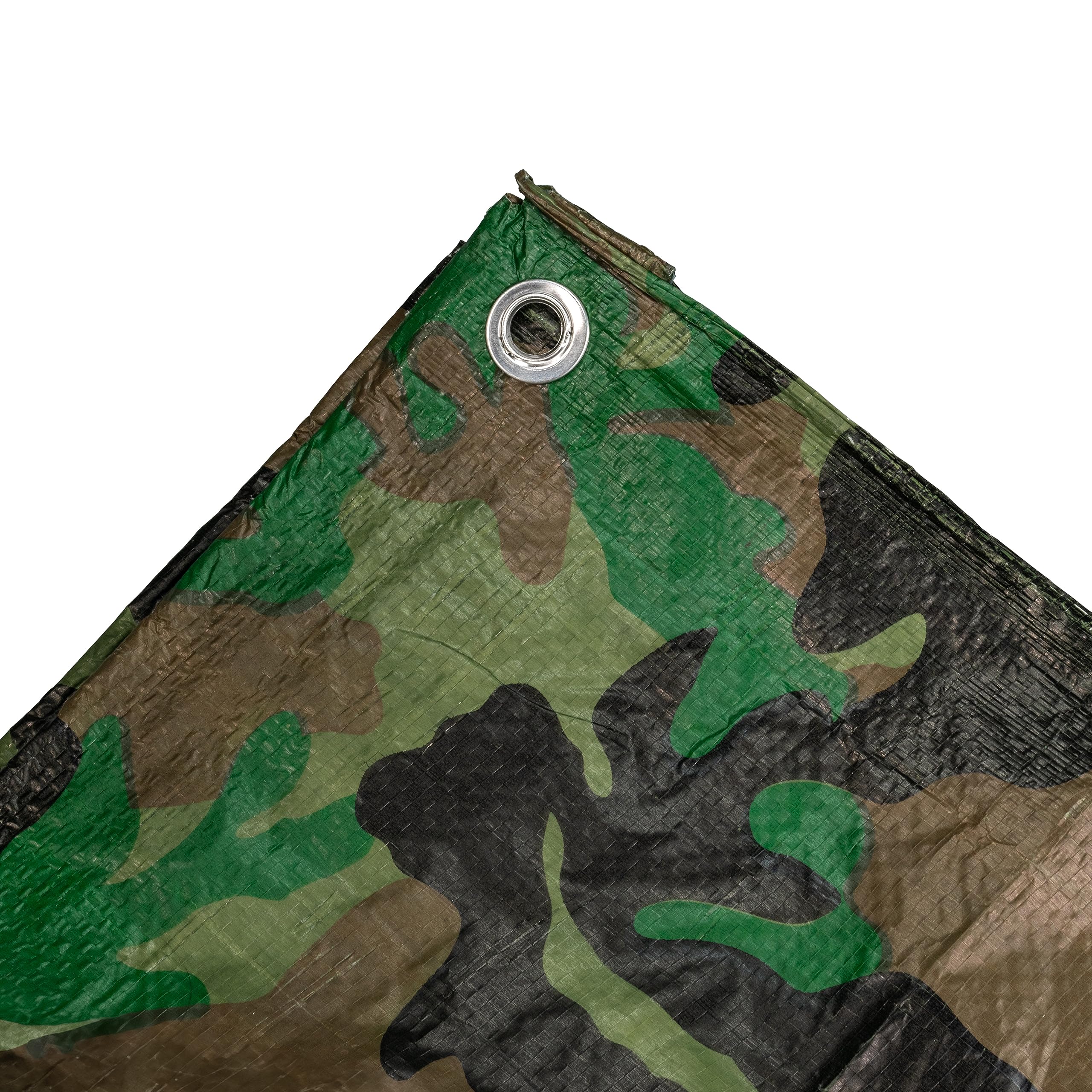 Waterproof camouflage tarpaulin/ground cover sheet/army basha tarp ideal for birdwatching,tent covers,garden cover up (5m x6m)