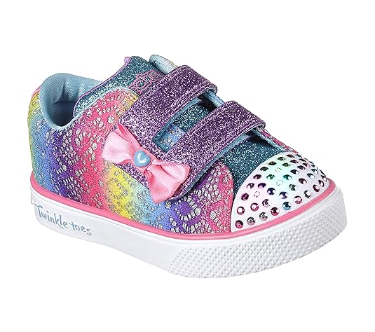 Skechers Baby Mädchen Twinkle Breeze 2.0 - Colour Croc Sneaker