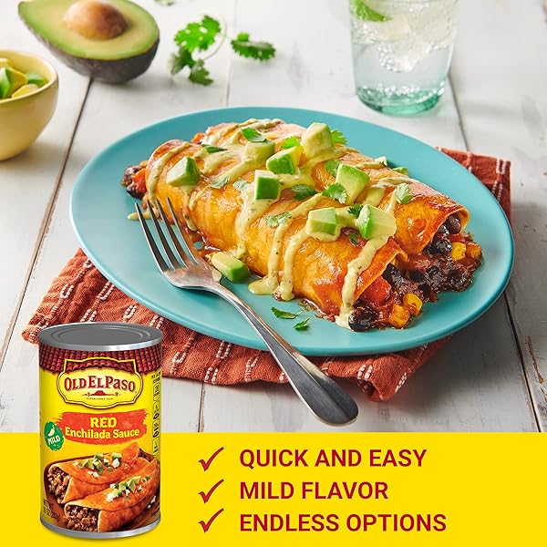OLD EL PASO MILD RED ENCHILADA SAUCE, 1 CT., 10 OZ.