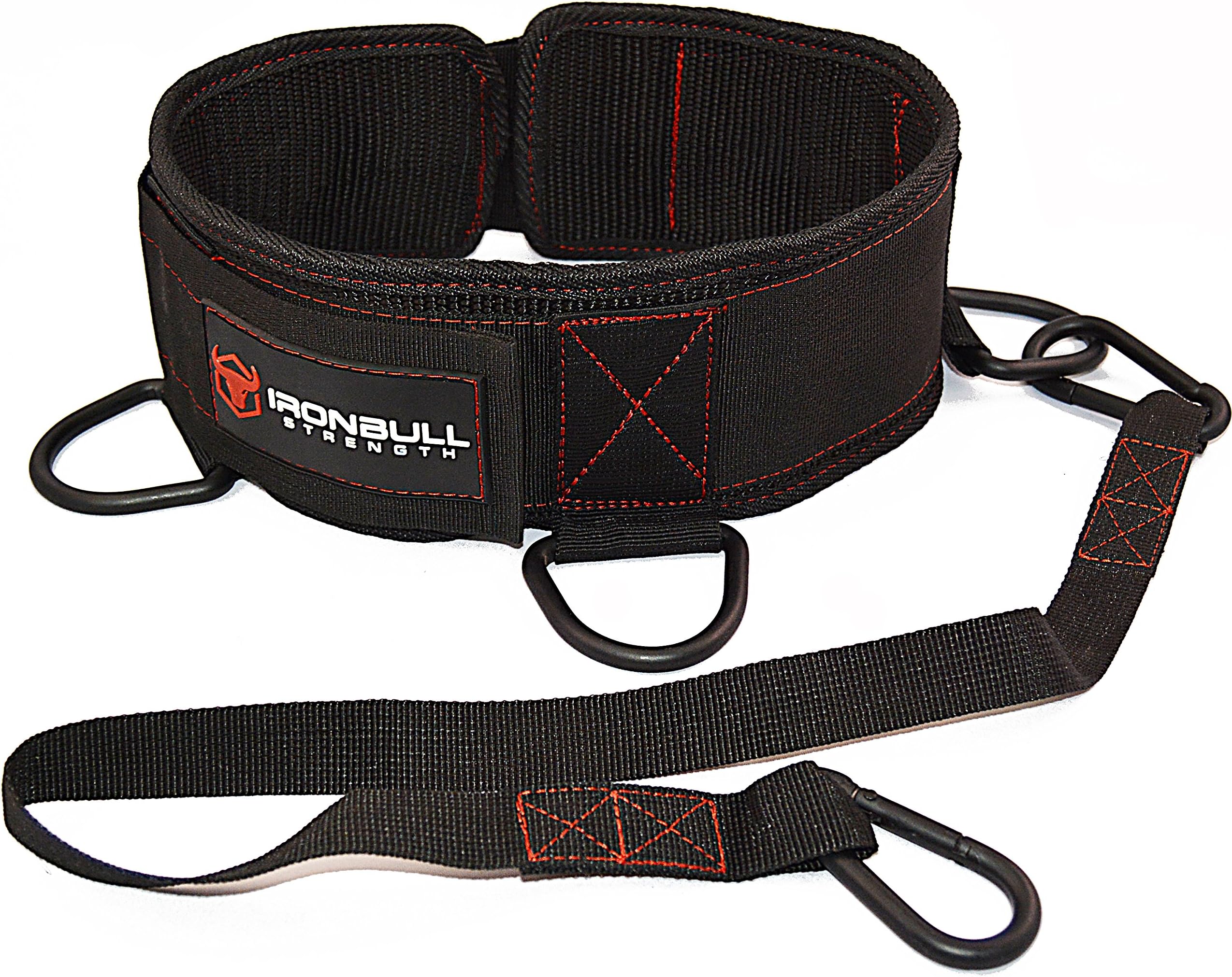 Iron Bull Strength Advanced Dip Belt - Dip Pullup Squat Multifunction Versatile Weight Lifting Belt - Weighted Weightlifting Dipping Belt