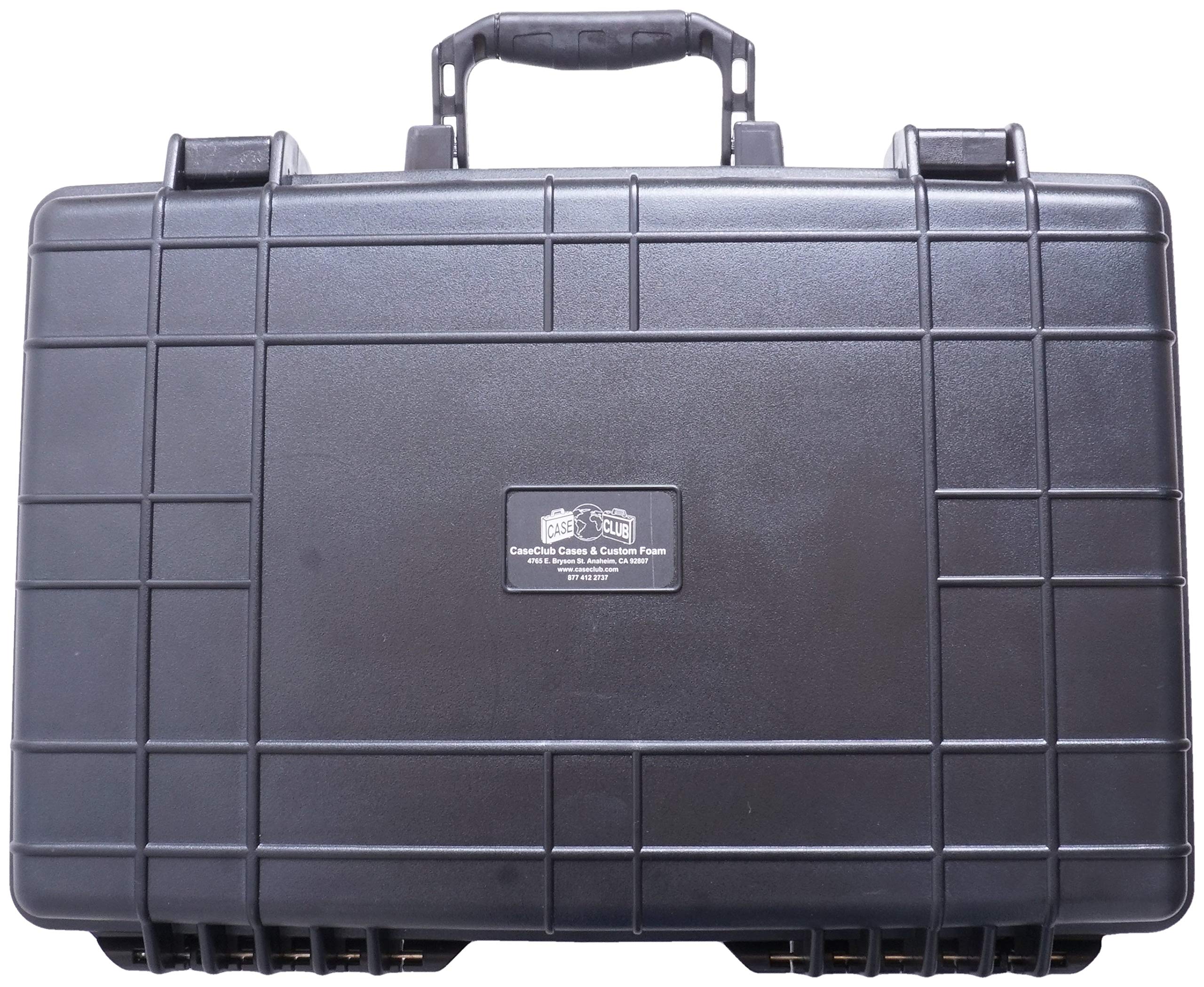 Case Club 18 Watch Carry Case - Organize & Protect Your Watch Collection in a Hard Shell, Heavy Duty, Waterproof, Travel & Storage Case - For Men's & Women's Watches of Various Sizes