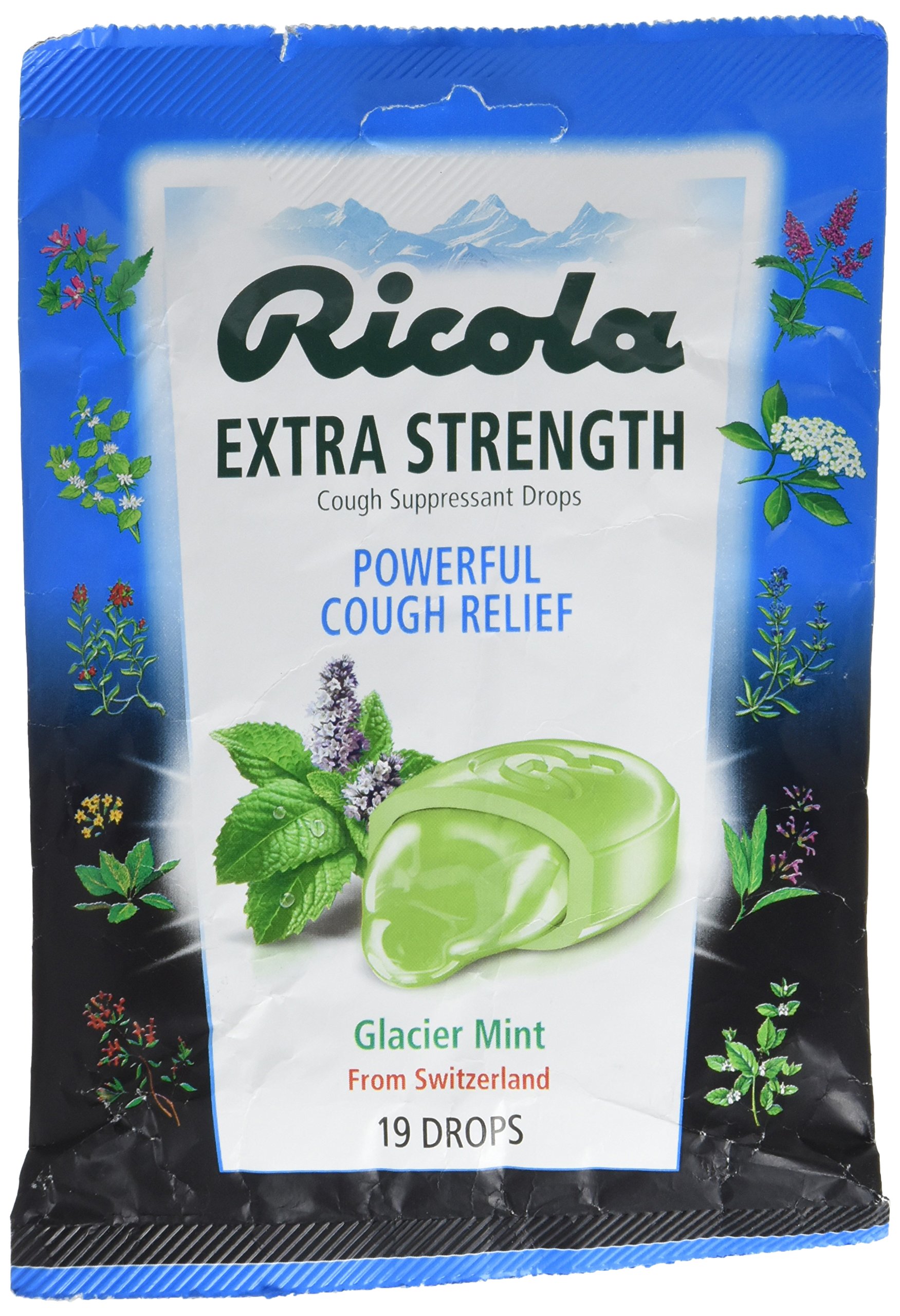 Ricola USA, Inc. Throat Drop, Mixed Berry, 19Count (Pack